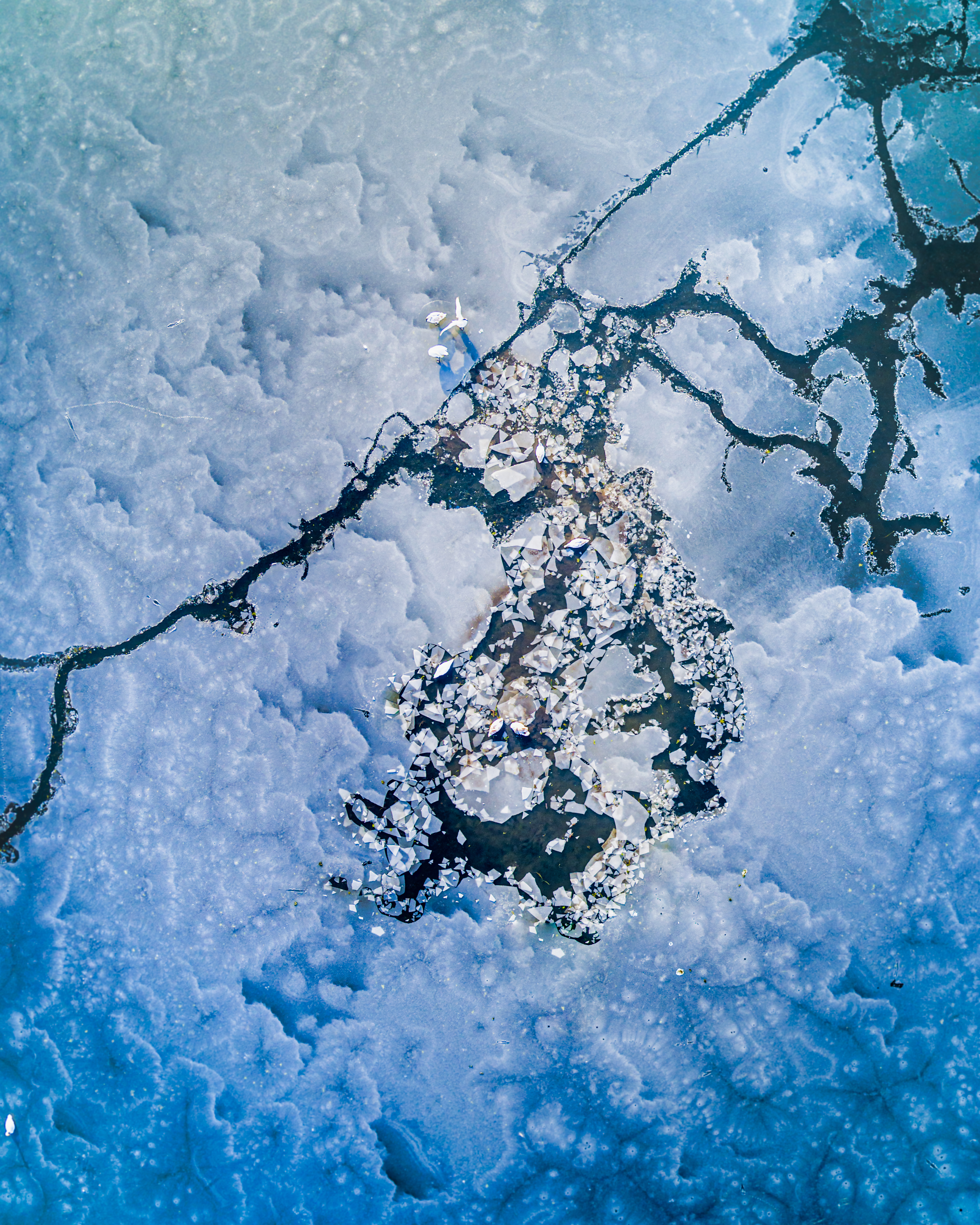 Lotnicze ujęcie Nazieleńce