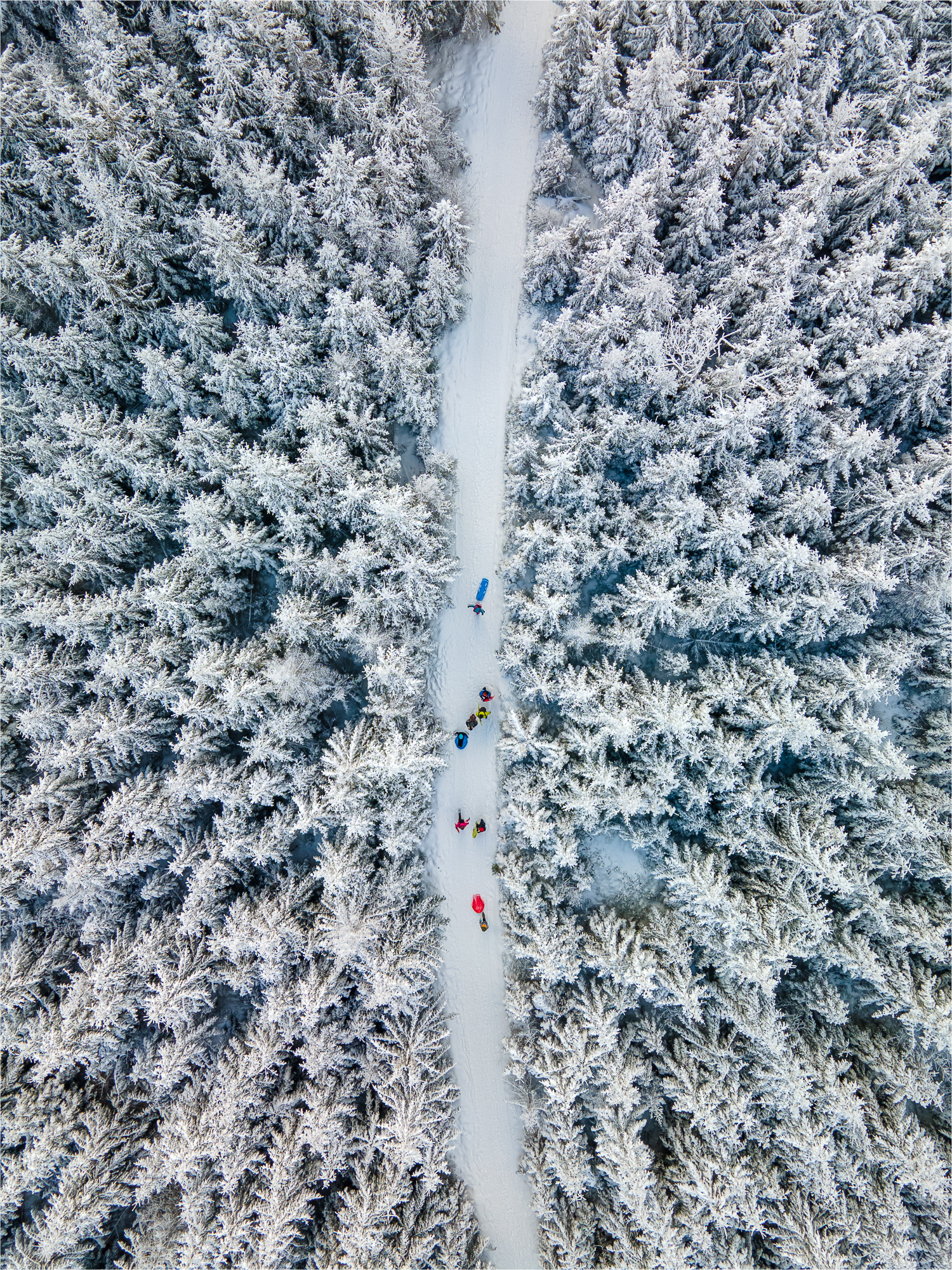 Lotnicze ujęcie Szyndzielni